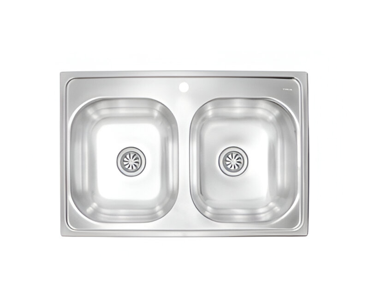 FREGADERO TEKA DOBLE 33 X 22 I HOYO