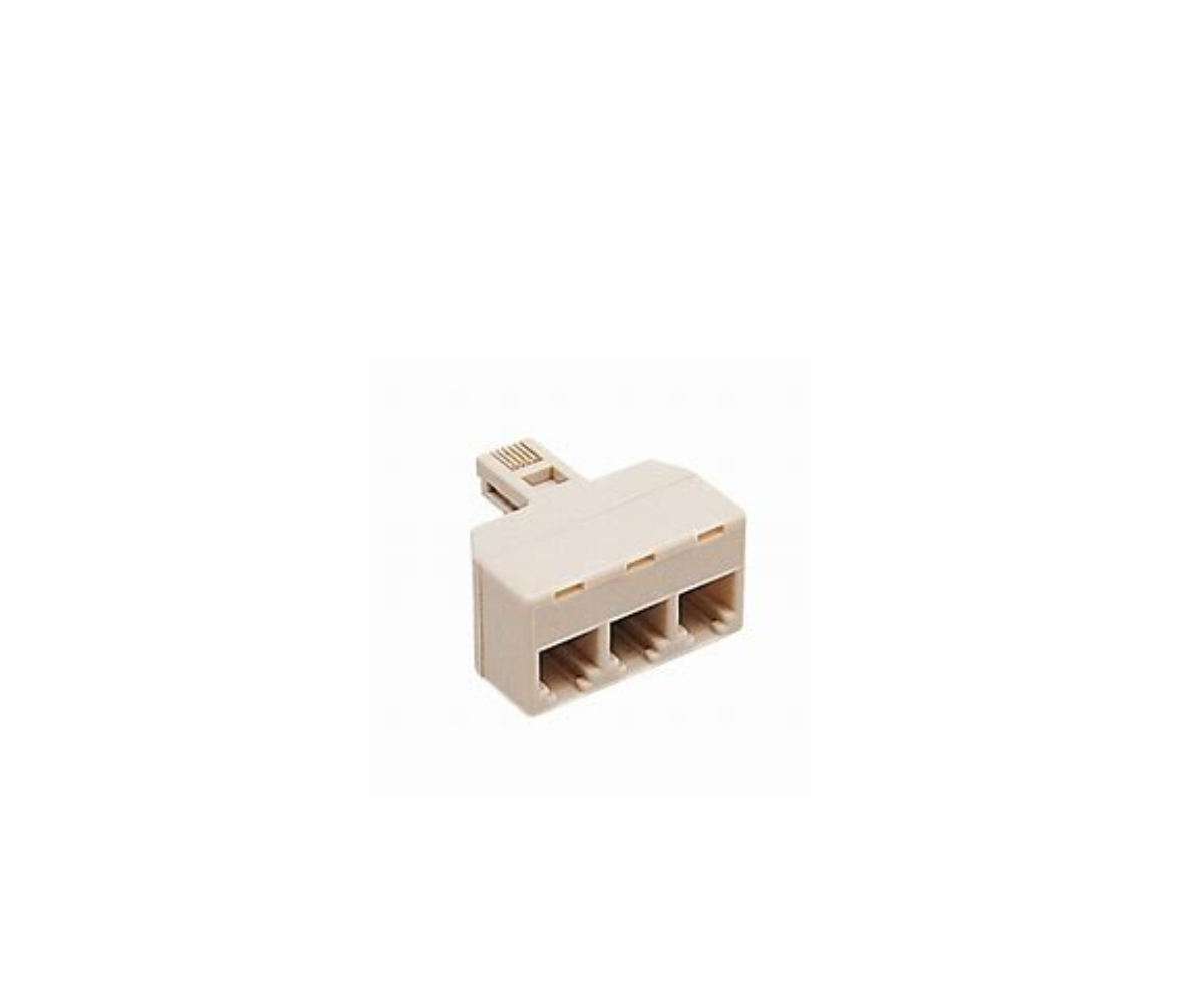 ADAPTADOR P/ TELEFONO TRIPLE