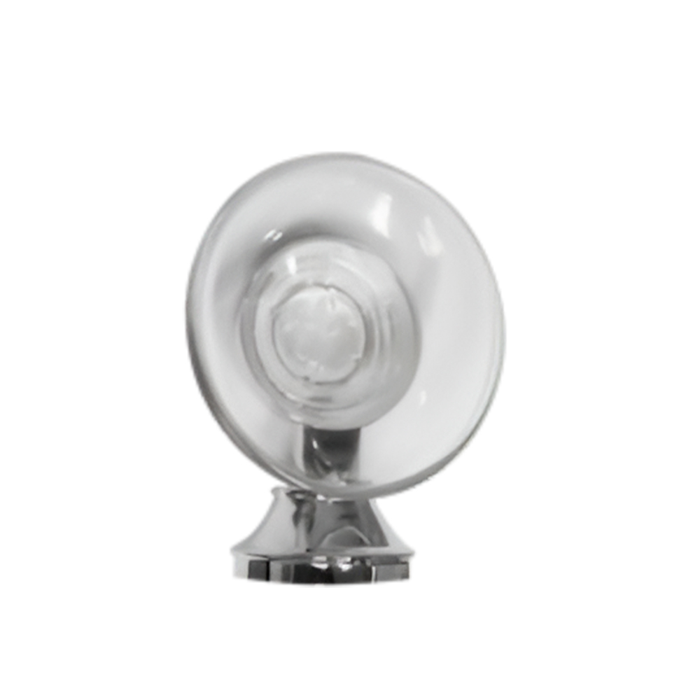 JABONERA PLATO CRISTAL CROMADA TAIWAN BLISTER
