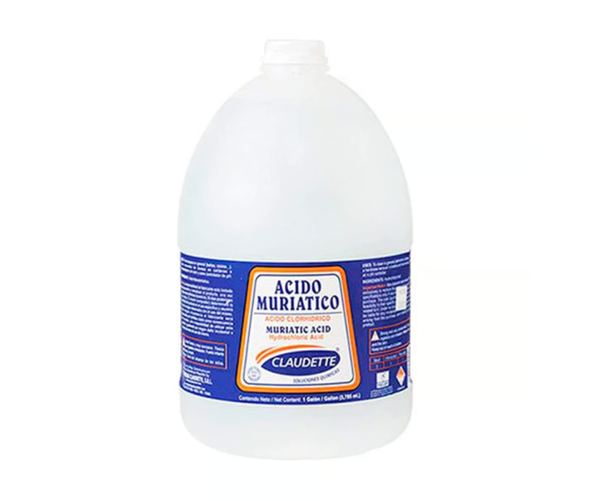 ACIDO MURIATICO CLAUDETE GL