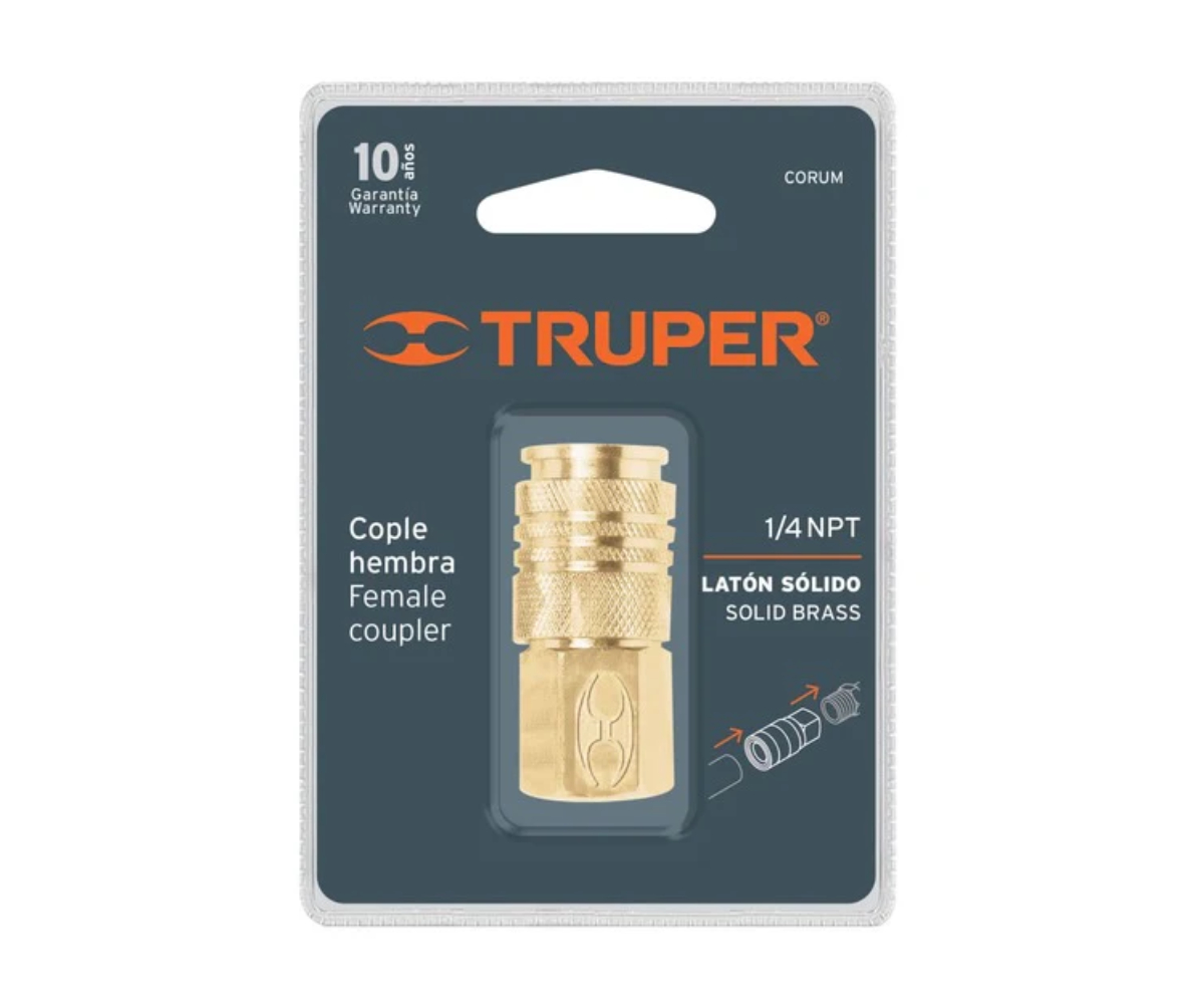 ACOPLE UNIV BRONCE TIPO MANG TRUPER  (19029)