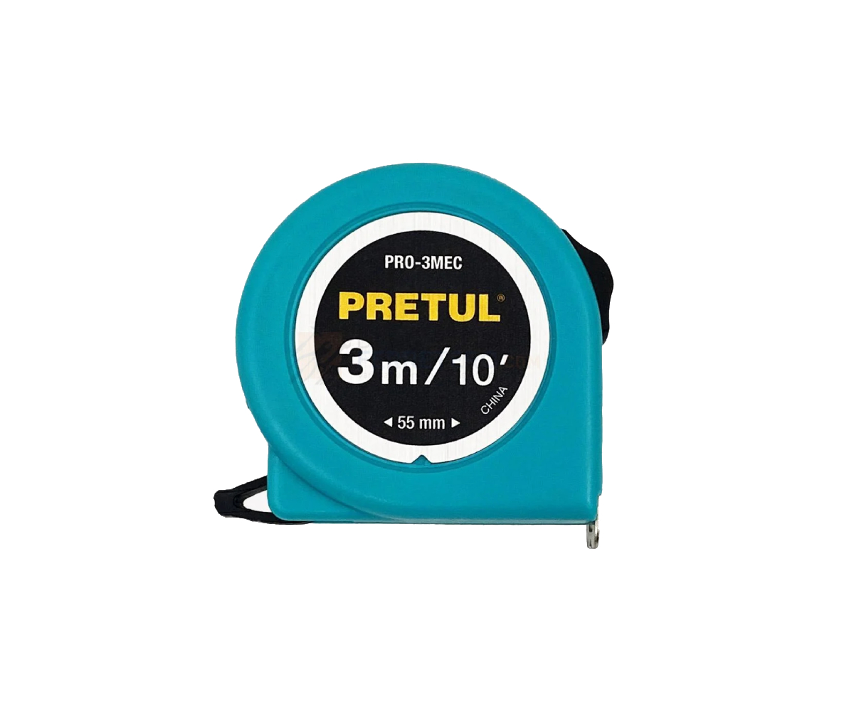 CINTA METRICA PRETUL 3 MTS COLORES (12829)