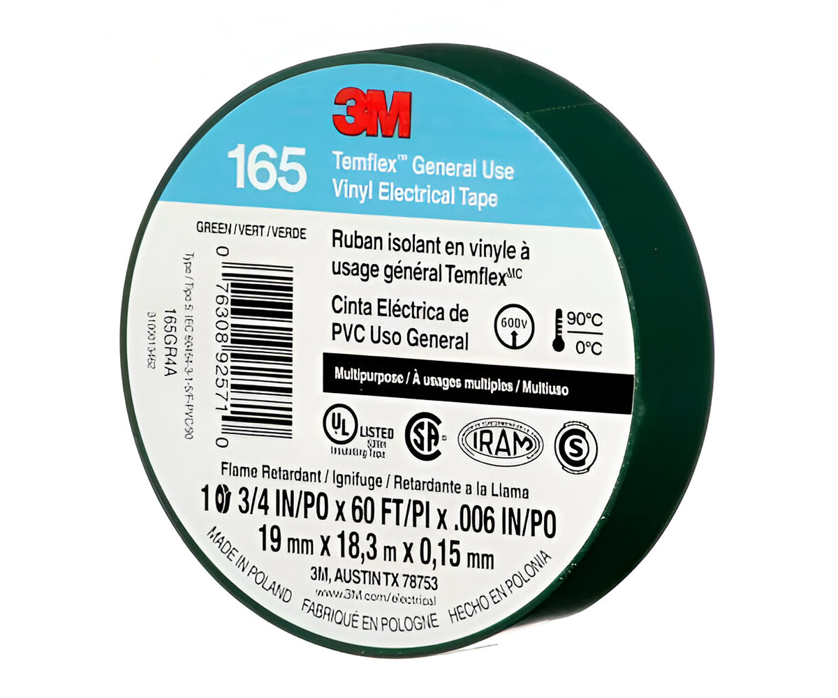 TAPE TEMFLEX 1711 3M NEGRO PEQUEÑO