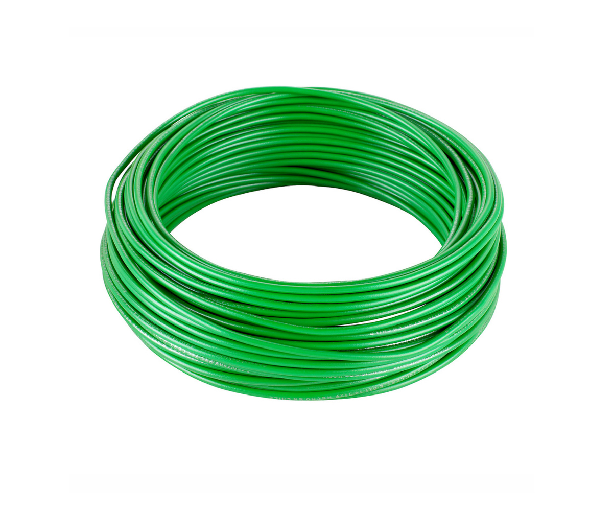 ALAMBRE TRENZ. THHN #12 VERDE PHELPS DOGDE