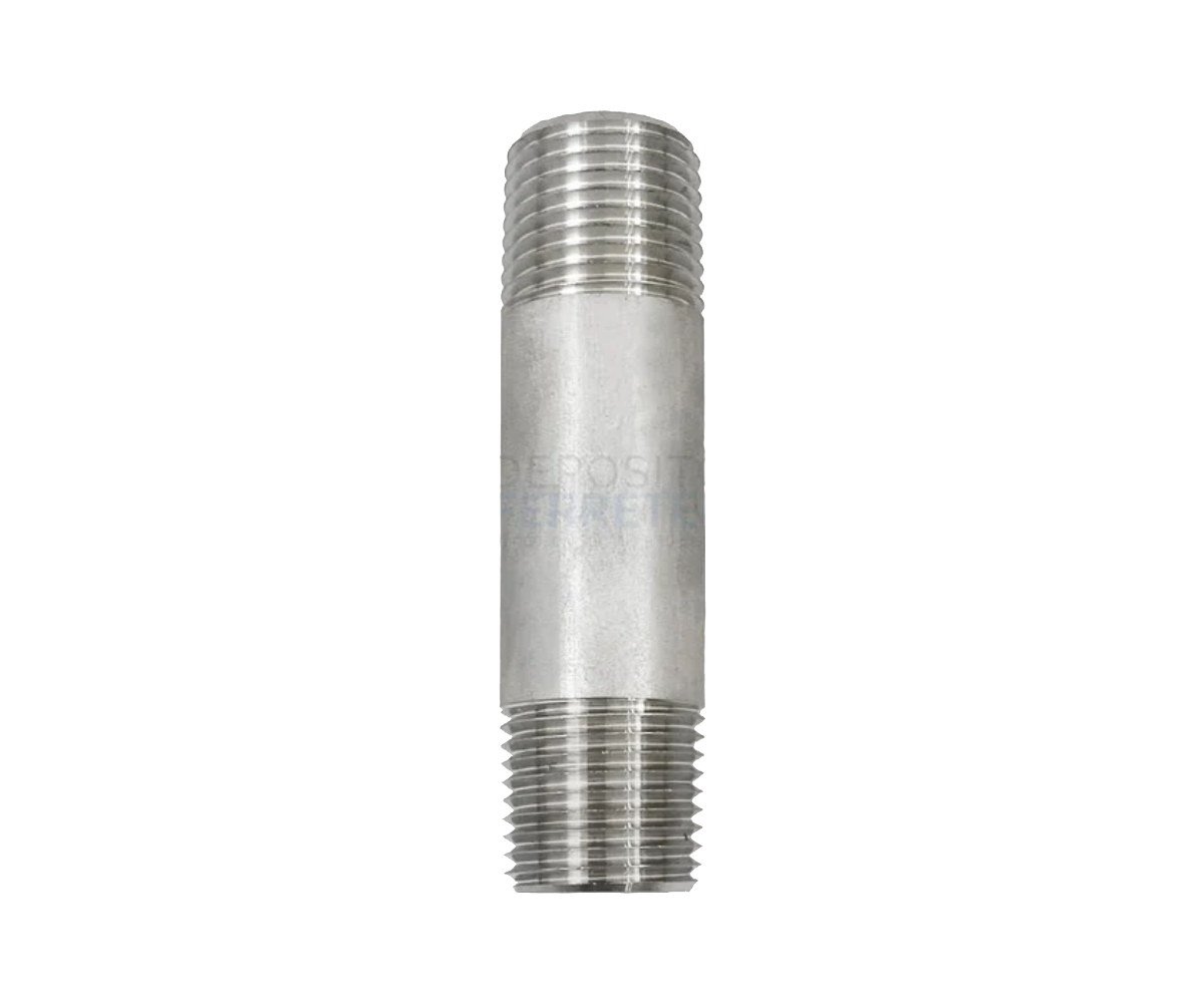 NIPLE ACERO INOXIDABLE 1/2 X 3