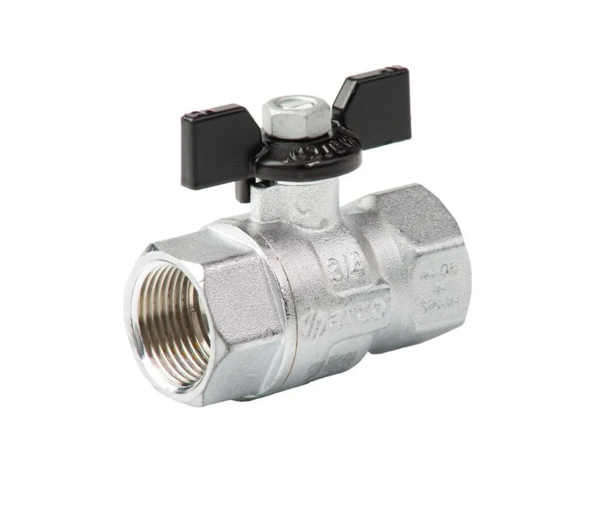 LLAVE DE BOLA MARIPOSA 1" H-H ITALPEX