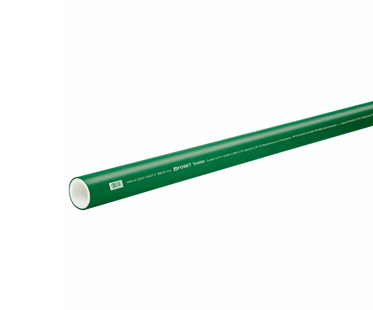 PPR TUBO VERDE 32MM DE 1 X 13 PIES