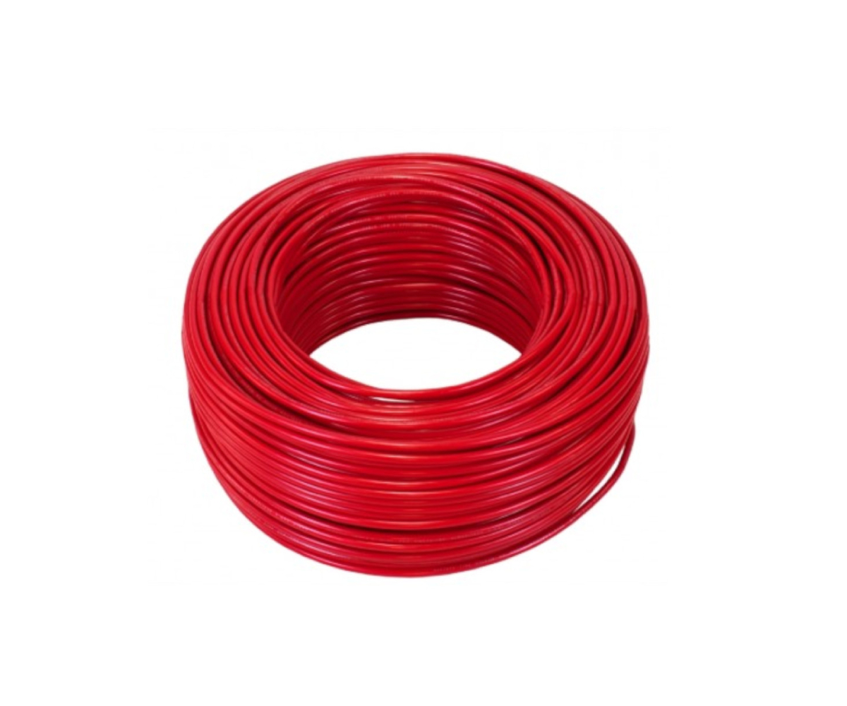 ALAMBRE TRENZ. THHN #10 ROJO PHELPS DODGE
