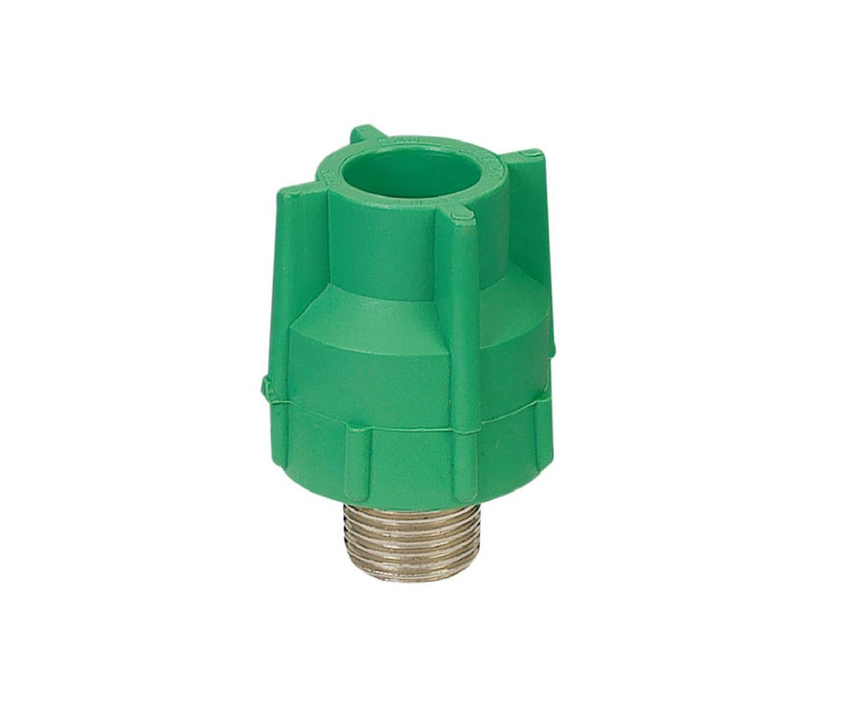 PPR ADAPTADOR MACHO VERDE 25MM X 3/4 ERA (160)