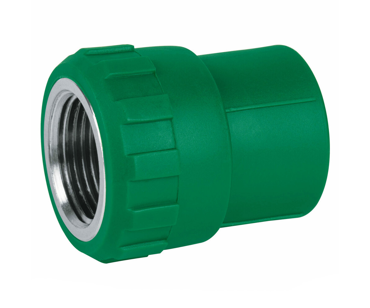 PPR ADAPTADOR HEMBRA VERDE 20MM 1/2" ERA (280)