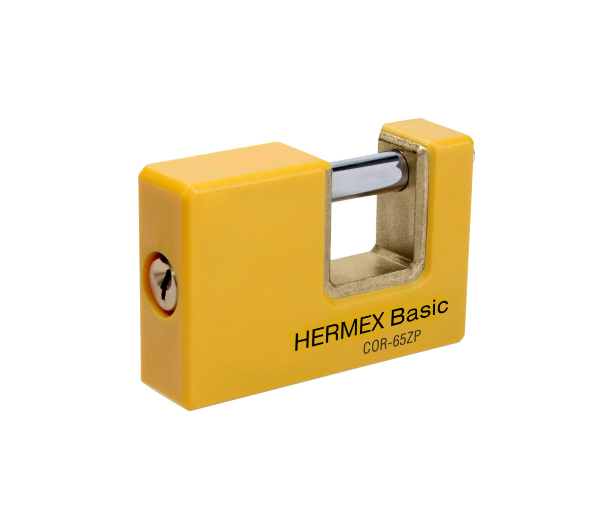 CANDADO ANTIPALANCA 65MM HERMEX 22514 COR-65ZP