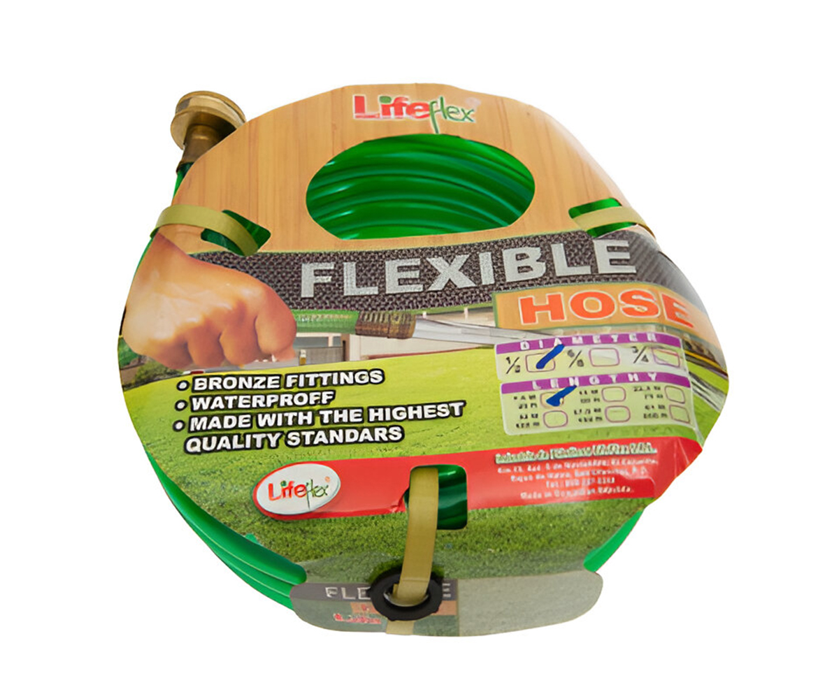 MANGUERA P/JARDIN 1/2 X 25 LIFE FLEX