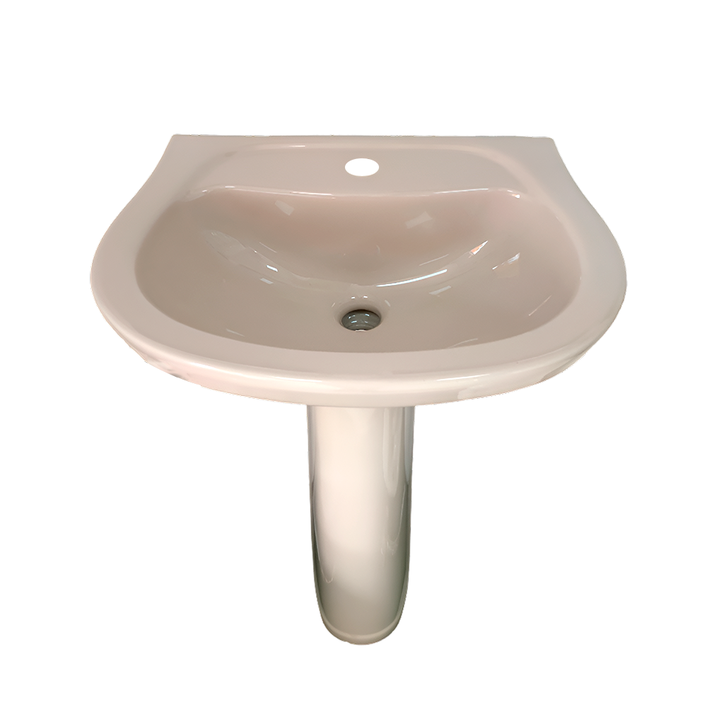 LAVAMANO CORONA ACUACER BEIGE C/PEDESTAL