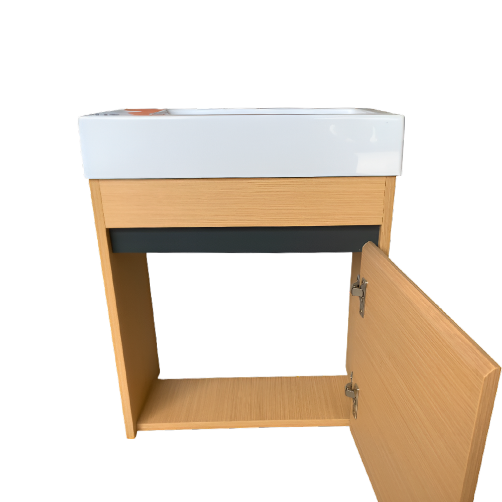MUEBLE D/BAÑO 45CM CAOBA