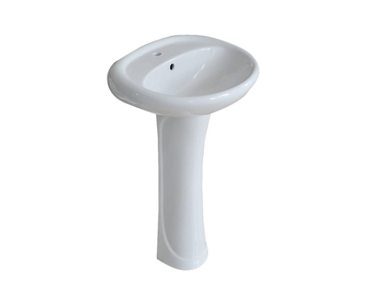 LAVAMANOS SUPREME PEQUEÑO BLANCO C/PEDESTAL