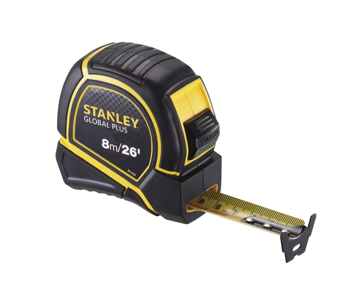 CINTA METRICA GLOBAL 8 METROS STANLEY