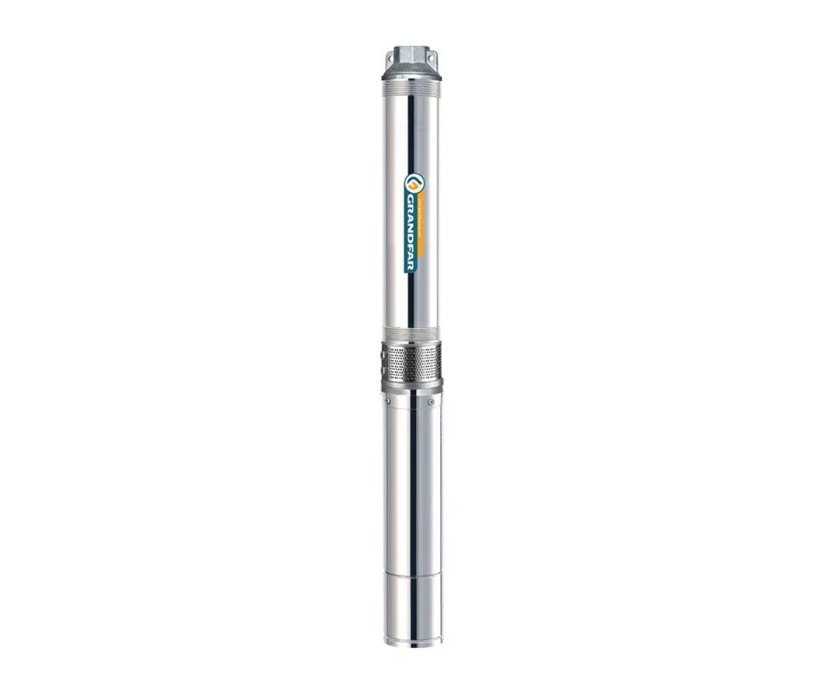 BOMBA SUMERGIBLE GRANDFAR 1.5HP 220V C/CONTROL Y CABLE 100P