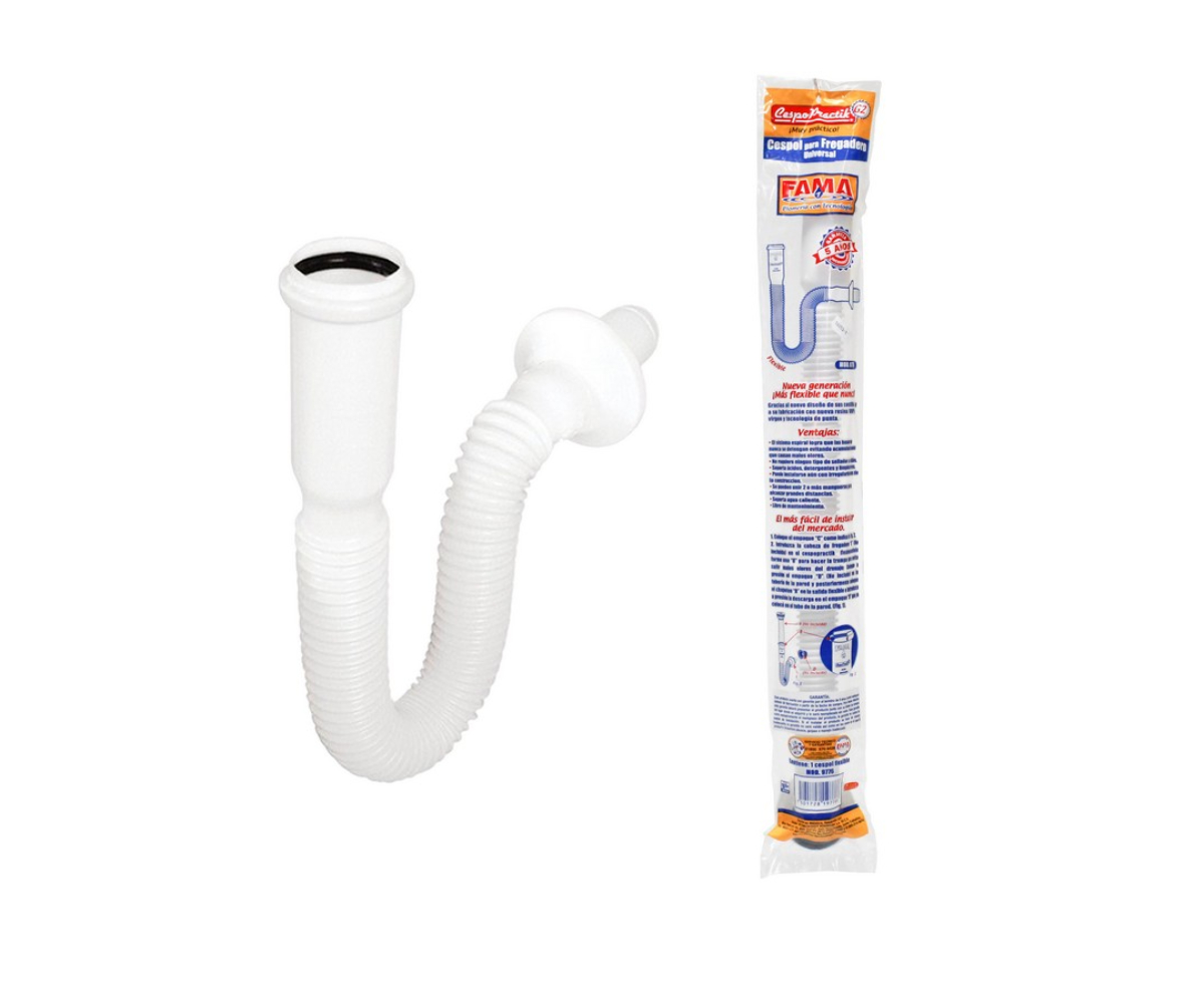SIFON FLEX P/FREGADERO 1 1/2 FAMA