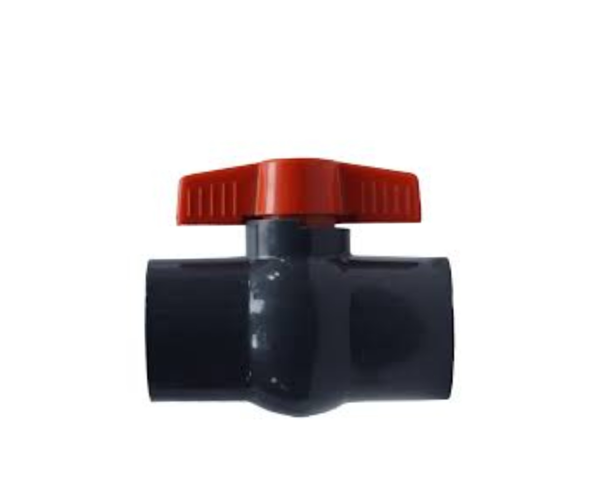 PVC LLAVE DE BOLA 1 1/2 SCH-80 ERA (50)