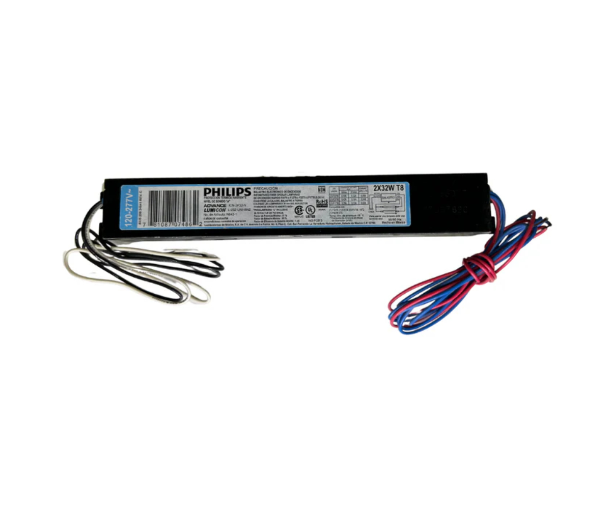 TRANS. ELECTRICO 2X32W T8 120/277V