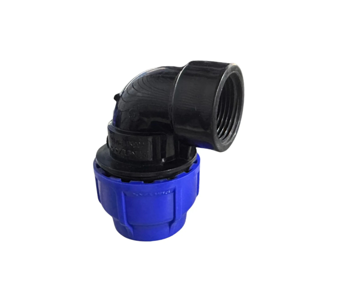 PP CODO HEMBRA 25MM X 3/4 POLIETILENO COMPRESSION ERA (80)