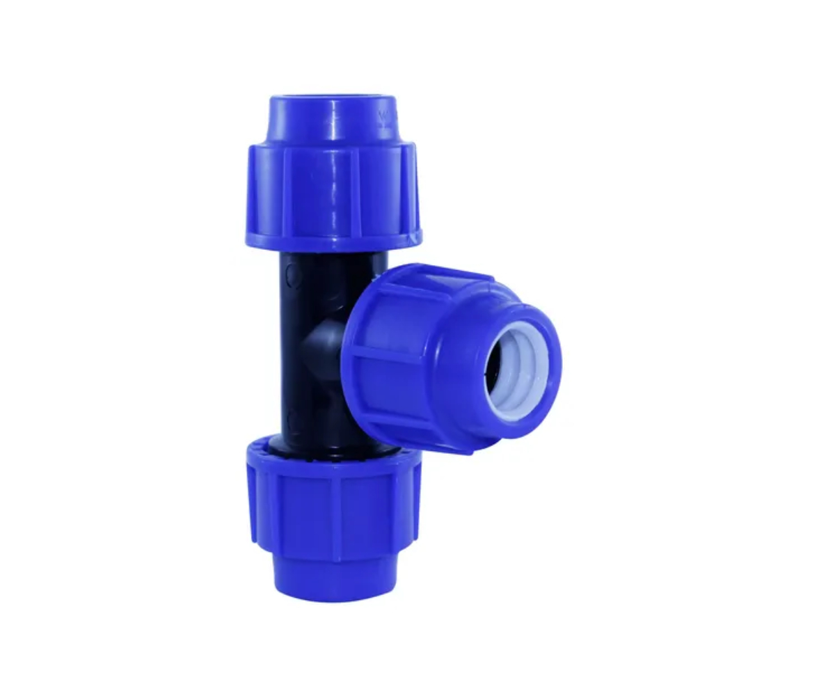 PP TEE HEMBRA 25MM X 3/4 POLIETILENO COMPRESSION ERA (50)