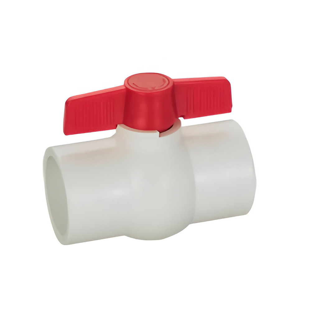 LLAVE DE BOLA PVC 1 TW