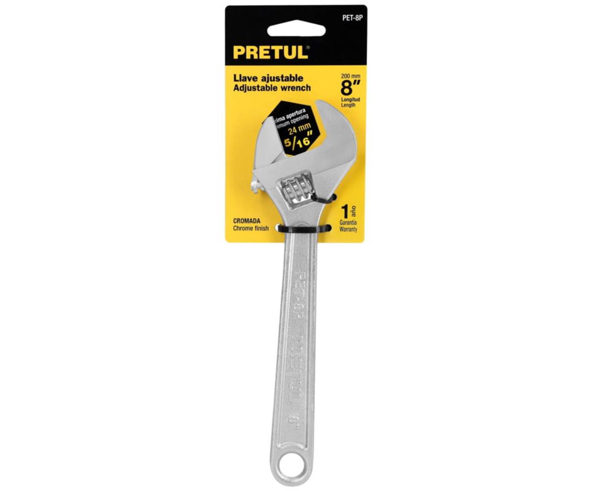 LLAVE AJUSTABLE PRETUL #8 (21823)